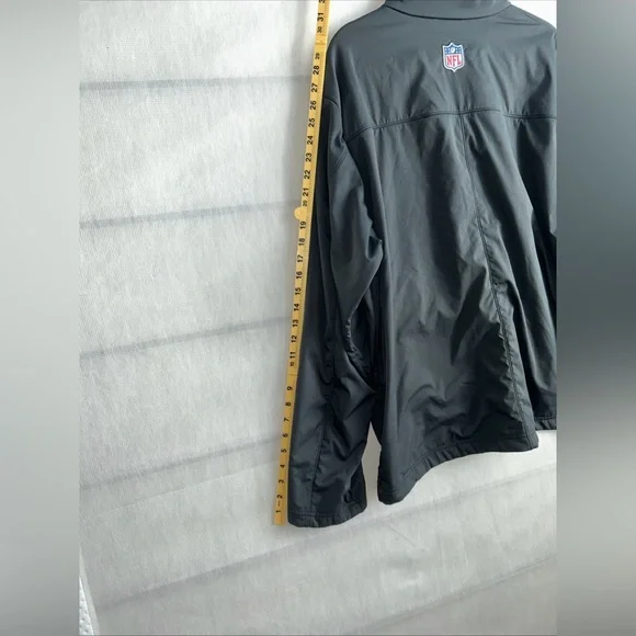 Nike San Francisco 49ers NFL On Field Apparel Men’s XXL Gray/Red Full Zip Fleece - Picture 5 of 10